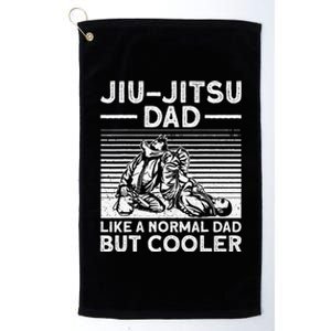 Funny Jui Jitsu Dad Design For Men Brazilian Jui Jitsu Lover Platinum Collection Golf Towel