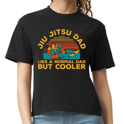 Funny Jiu Jitsu Dad For Brazilian Jiu Jitsu Lover Comfort Colors Boxy T-Shirt