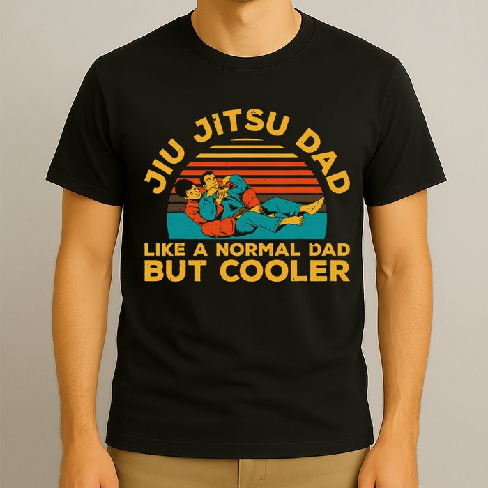 Funny Jiu Jitsu Dad For Brazilian Jiu Jitsu Lover T-Shirt