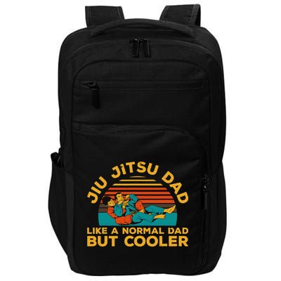 Funny Jiu Jitsu Dad For Brazilian Jiu Jitsu Lover Impact Tech Backpack