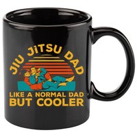 Funny Jiu Jitsu Dad For Brazilian Jiu Jitsu Lover 11oz C Handle Ceramic Mug