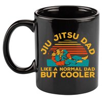 Funny Jiu Jitsu Dad For Brazilian Jiu Jitsu Lover 11oz C Handle Ceramic Mug
