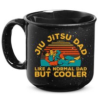 Funny Jiu Jitsu Dad For Brazilian Jiu Jitsu Lover 15oz Campfire Ceramic Mug