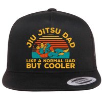 Funny Jiu Jitsu Dad For Brazilian Jiu Jitsu Lover Flatbill Hat