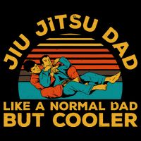 Funny Jiu Jitsu Dad For Brazilian Jiu Jitsu Lover Flatbill Hat