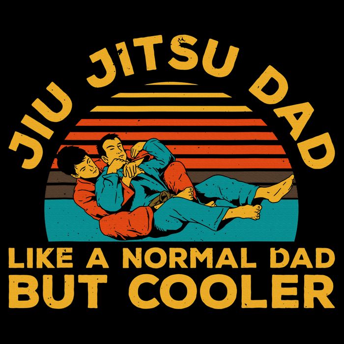 Funny Jiu Jitsu Dad For Brazilian Jiu Jitsu Lover Flatbill Hat