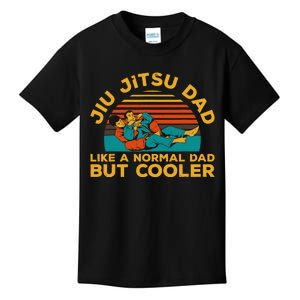 Funny Jiu Jitsu Dad For Brazilian Jiu Jitsu Lover Kids T-Shirt