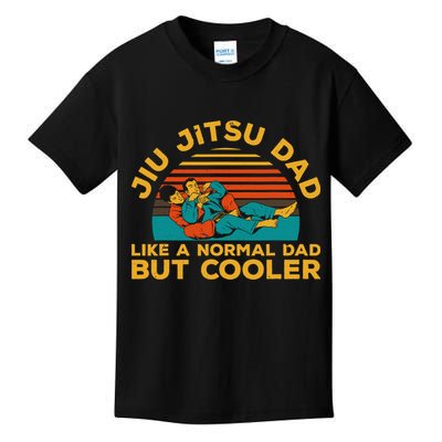 Funny Jiu Jitsu Dad For Brazilian Jiu Jitsu Lover Kids T-Shirt