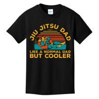 Funny Jiu Jitsu Dad For Brazilian Jiu Jitsu Lover Kids T-Shirt