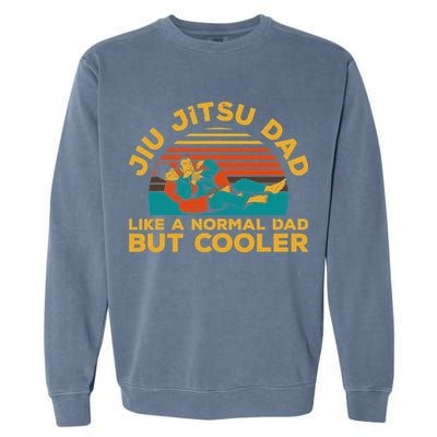 Funny Jiu Jitsu Dad For Brazilian Jiu Jitsu Lover Garment-Dyed Sweatshirt