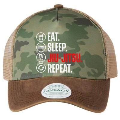 Funny Jiu Jitsu Brazilian Jiu Jitsu Bjj Legacy Tie Dye Trucker Hat