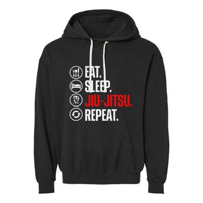 Funny Jiu Jitsu Brazilian Jiu Jitsu Bjj Garment-Dyed Fleece Hoodie