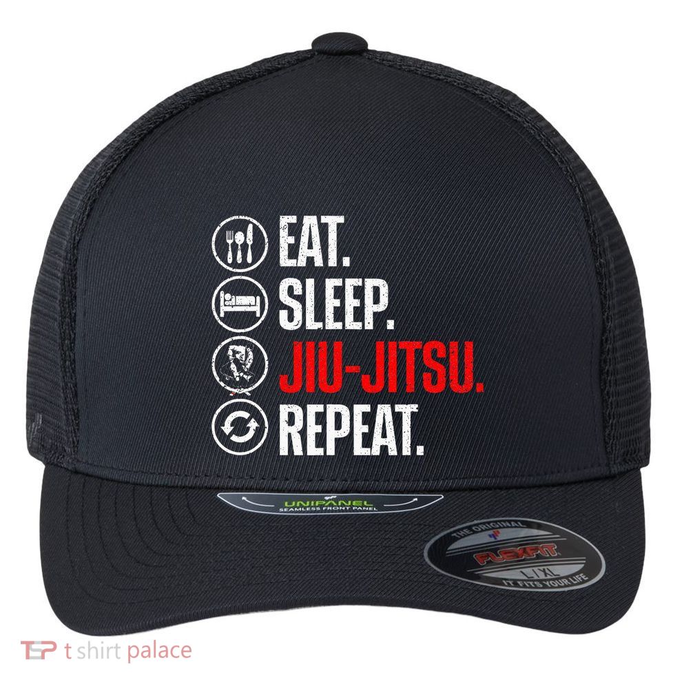 Funny Jiu Jitsu Brazilian Jiu Jitsu Bjj Flexfit Unipanel Trucker Cap