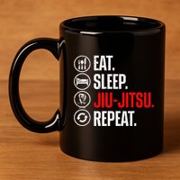 Funny Jiu Jitsu Brazilian Jiu Jitsu Bjj 11oz C Handle Ceramic Mug