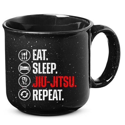 Funny Jiu Jitsu Brazilian Jiu Jitsu Bjj 15oz Campfire Ceramic Mug