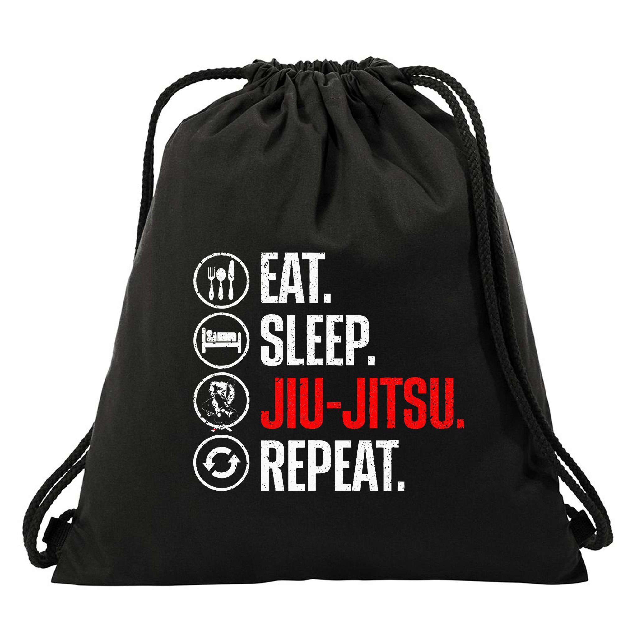 Funny Jiu Jitsu Brazilian Jiu Jitsu Bjj Drawstring Bag