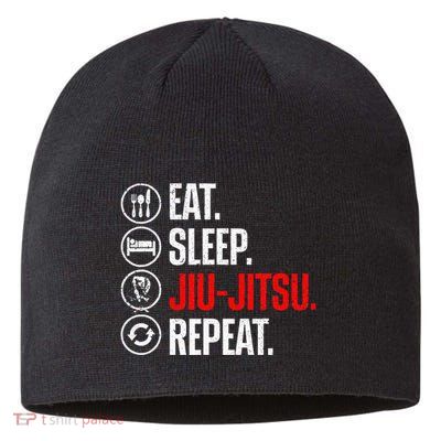 Funny Jiu Jitsu Brazilian Jiu Jitsu Bjj Sustainable Beanie