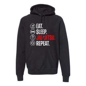 Funny Jiu Jitsu Brazilian Jiu Jitsu Bjj Premium Hoodie