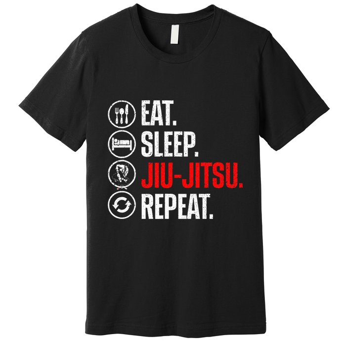 Funny Jiu Jitsu Brazilian Jiu Jitsu Bjj Premium T-Shirt
