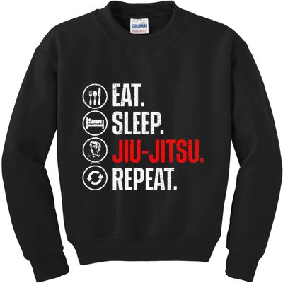 Funny Jiu Jitsu Brazilian Jiu Jitsu Bjj Kids Sweatshirt