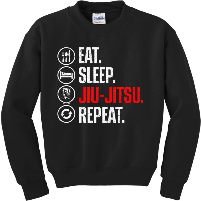 Funny Jiu Jitsu Brazilian Jiu Jitsu Bjj Kids Sweatshirt