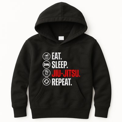 Funny Jiu Jitsu Brazilian Jiu Jitsu Bjj Kids Hoodie