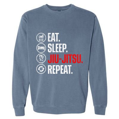 Funny Jiu Jitsu Brazilian Jiu Jitsu Bjj Garment-Dyed Sweatshirt