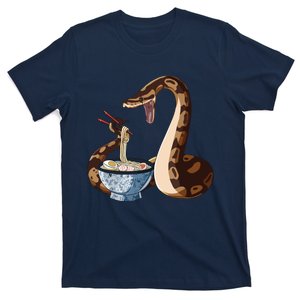 Funny Japanese Kawaii Ramen Snake Ball Python T-Shirt