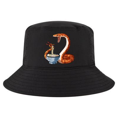 Funny Japanese Kawaii Ramen Corn Snake Cool Comfort Performance Bucket Hat