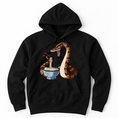 Funny Japanese Kawaii Ramen Snake Ball Python Hoodie