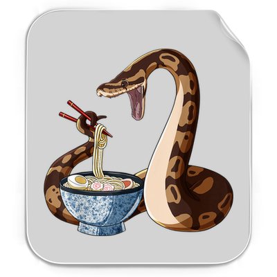 Funny Japanese Kawaii Ramen Snake Ball Python Permanent Decal Sticker