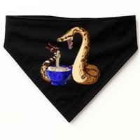 Funny Japanese Kawaii Ramen Noodles Snake Boa Constrictor USA-Made Doggie Bandana