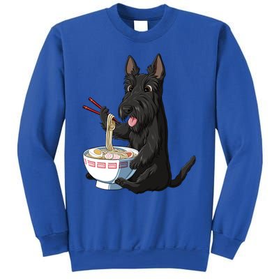 Funny Japanese Kawaii Ra Scottie Dog Scottish Terrier Gift Sweatshirt