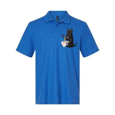 Funny Japanese Kawaii Ra Scottie Dog Scottish Terrier Gift Softstyle Adult Sport Polo