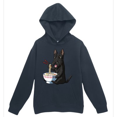 Funny Japanese Kawaii Ra Scottie Dog Scottish Terrier Gift Urban Pullover Hoodie