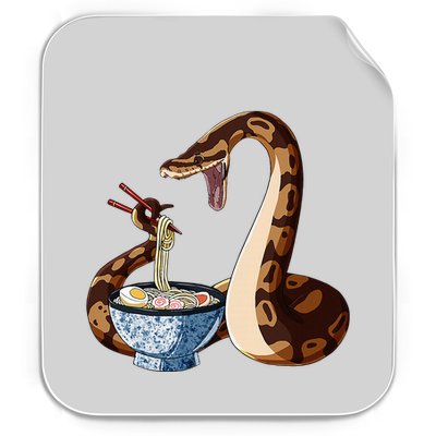 Funny Japanese Kawaii Ramen Snake Cute Ball Python Permanent Decal Sticker