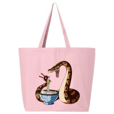 Funny Japanese Kawaii Ramen Snake Cute Ball Python 25L Jumbo Tote