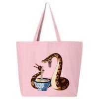 Funny Japanese Kawaii Ramen Snake Cute Ball Python 25L Jumbo Tote