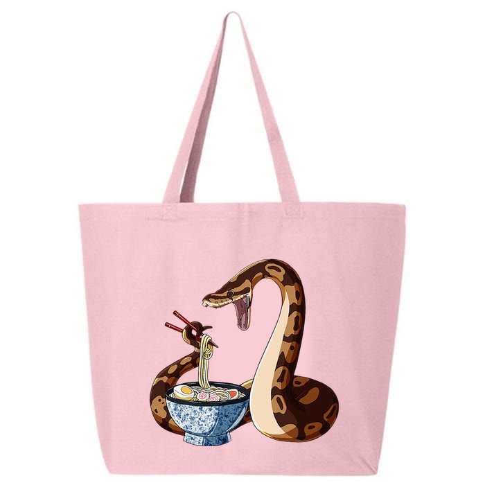 Funny Japanese Kawaii Ramen Snake Cute Ball Python 25L Jumbo Tote