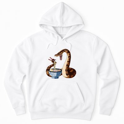 Funny Japanese Kawaii Ramen Snake Cute Ball Python Hoodie