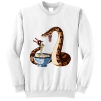 Funny Japanese Kawaii Ramen Snake Cute Ball Python Sweatshirt