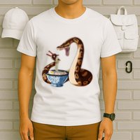 Funny Japanese Kawaii Ramen Snake Cute Ball Python T-Shirt