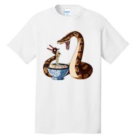 Funny Japanese Kawaii Ramen Snake Cute Ball Python Tall T-Shirt