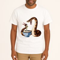 Funny Japanese Kawaii Ramen Snake Cute Ball Python Tall T-Shirt