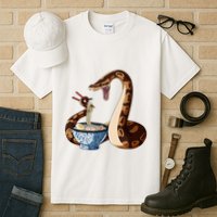 Funny Japanese Kawaii Ramen Snake Cute Ball Python Tall T-Shirt