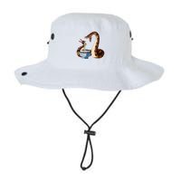 Funny Japanese Kawaii Ramen Snake Cute Ball Python Bucket Hat