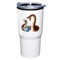 Funny Japanese Kawaii Ramen Snake Cute Ball Python Tumbler