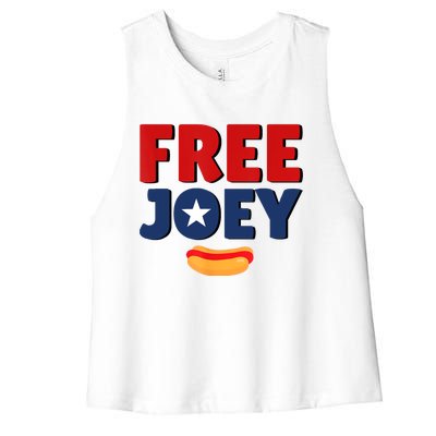 Free Joey Let Joey Eat Women's Racerback Cropped Tank