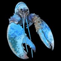 Funny Jumpscare Lobster Meme Blue Crustacean Cooling Performance Crew T-Shirt
