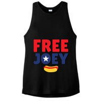 Free Joey Let Joey Eat Ladies PosiCharge Tri-Blend Wicking Tank